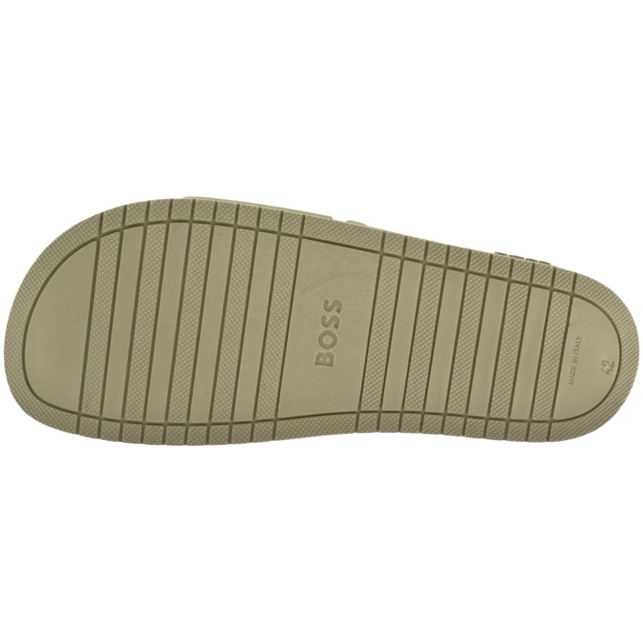 Image number 5 for BOSS Aryeh Sliders Dark Beige