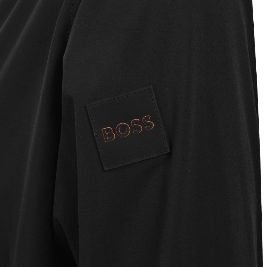 Image number 3 for BOSS Layok Full Zip Overshirt Black