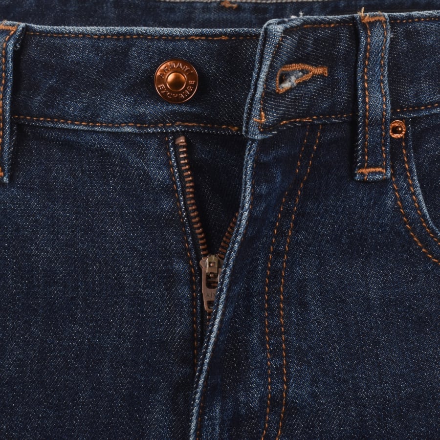Image number 5 for Armani Exchange J14 Slim Fit Jeans Blue