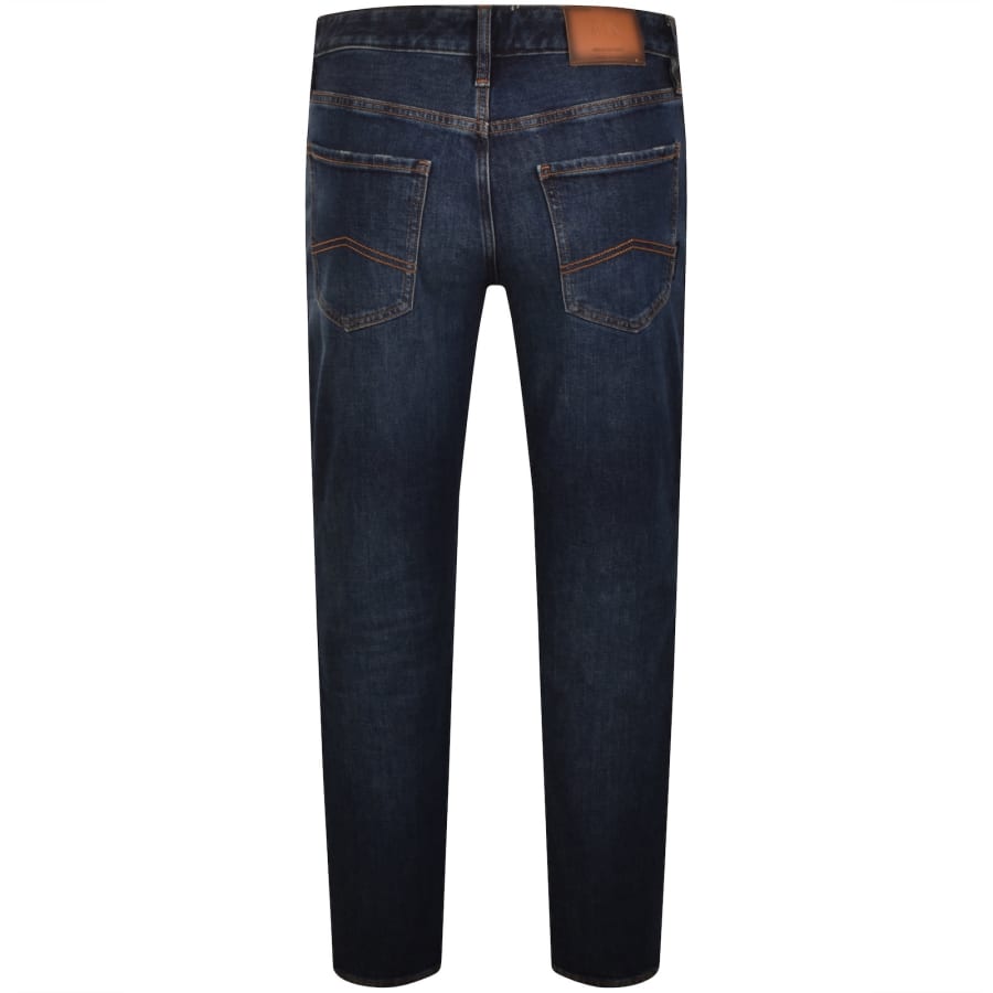 Image number 3 for Armani Exchange J14 Slim Fit Jeans Blue