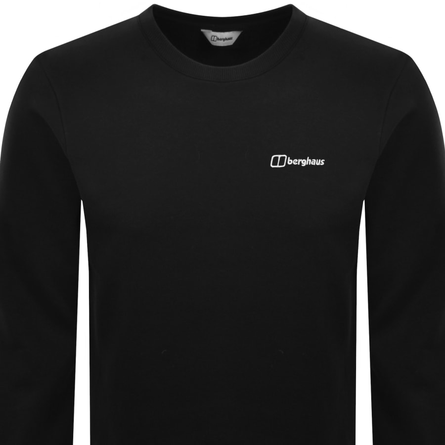 Image number 2 for Berghaus Logo Sweatshirt Black