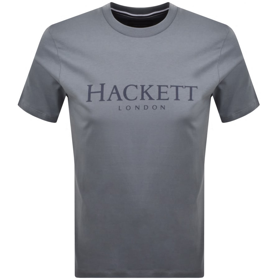 Image number 1 for Hackett Heritage Essential T Shirt Blue