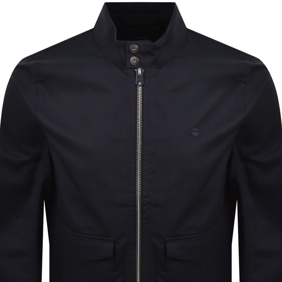Image number 2 for G-Star Cotton Jacket Navy