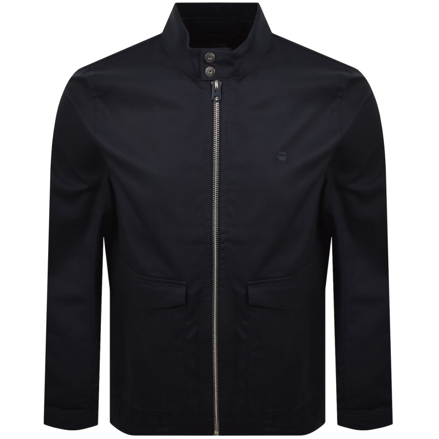 Image number 1 for G-Star Cotton Jacket Navy