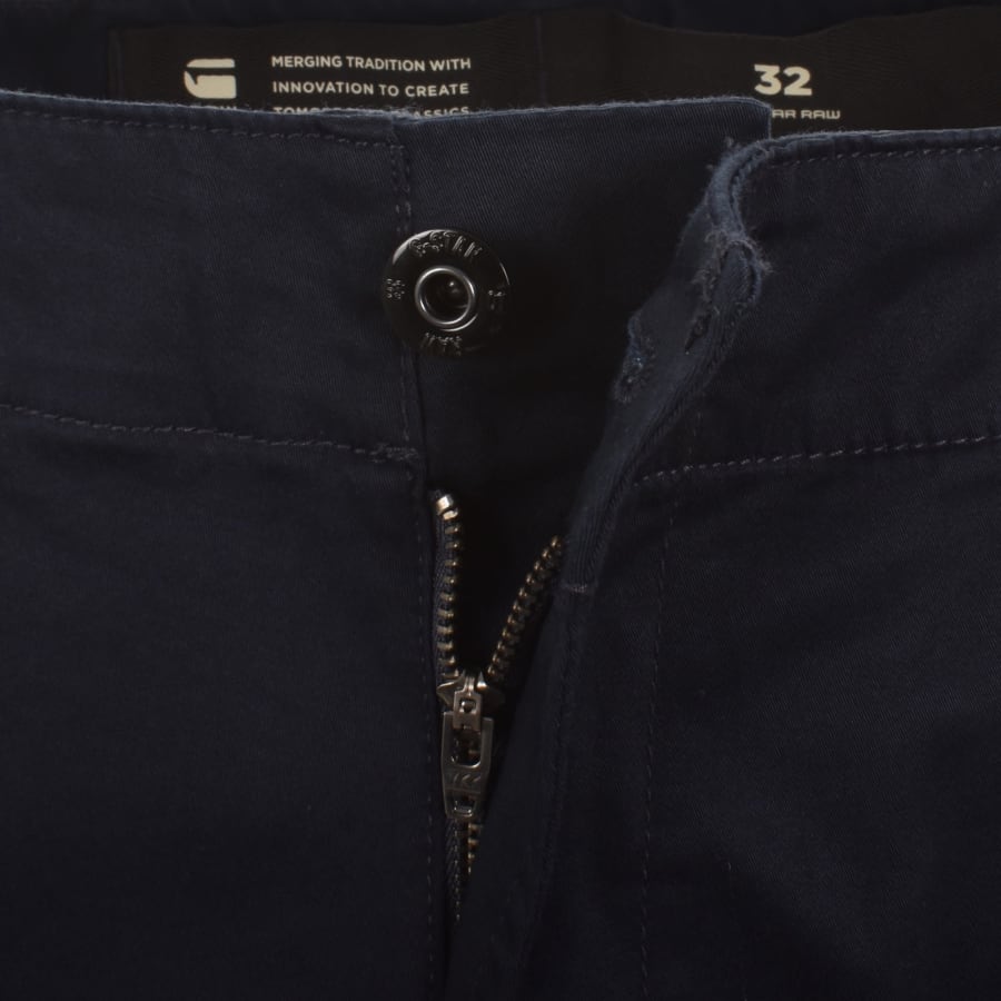 Image number 4 for G Star Raw Rovic Loose Shorts Navy