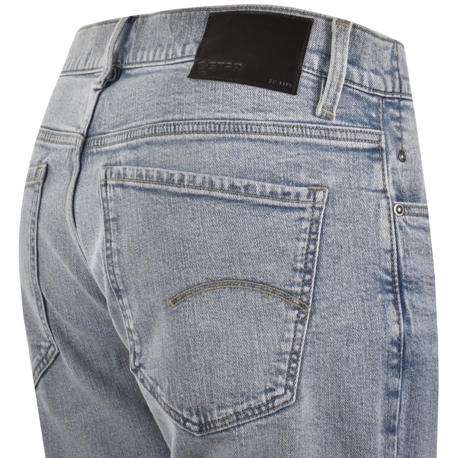 Image number 4 for G-Star Mosa Straight Jeans Blue