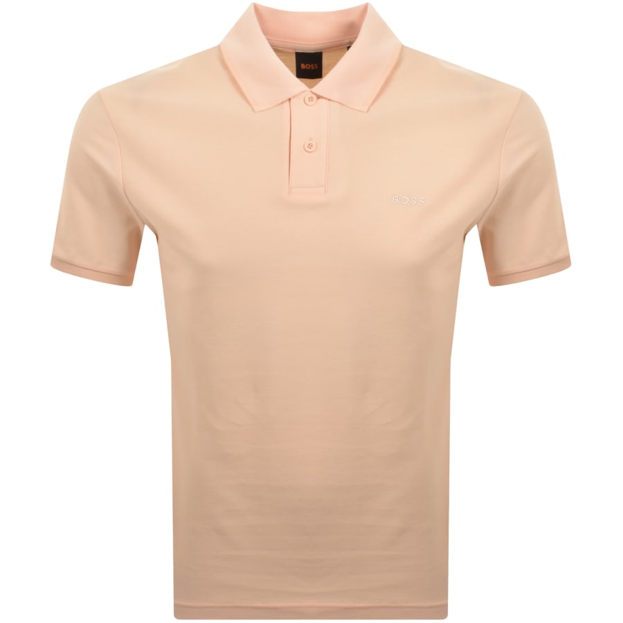 Image number 1 for BOSS Phoenix Polo T Shirt Orange