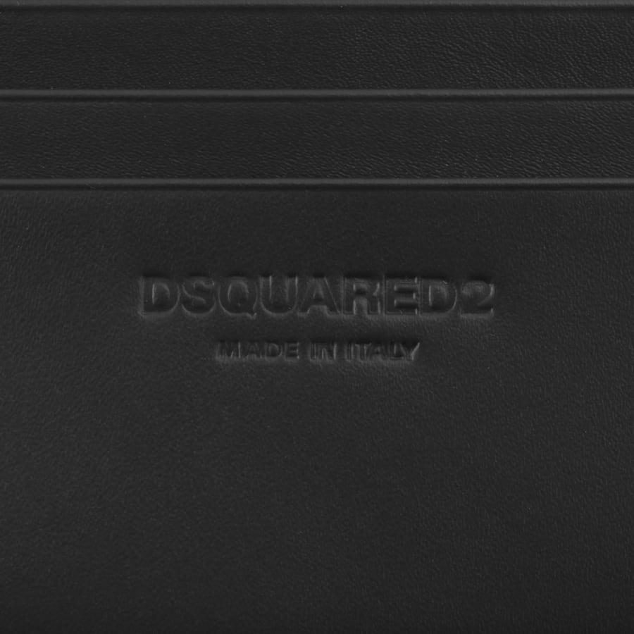 Image number 4 for DSQUARED2 Maple Trifold Wallet Black