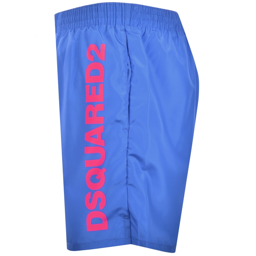 Image number 4 for DSQUARED2 Boxer Swim Shorts Blue