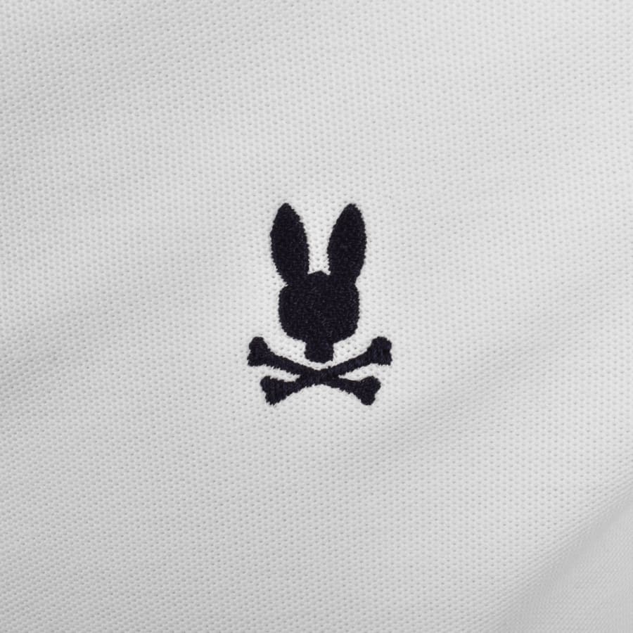 Image number 3 for Psycho Bunny Dax Pique Polo T Shirt White