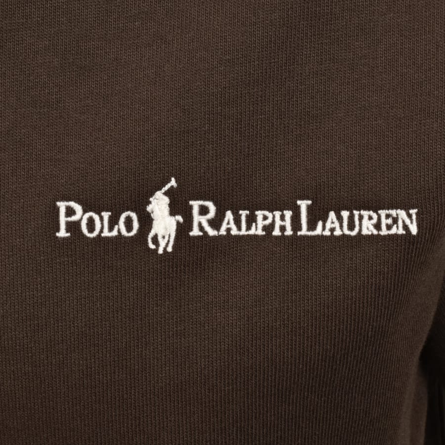 Image number 3 for Ralph Lauren Relaxed Fit T Shirt Brown