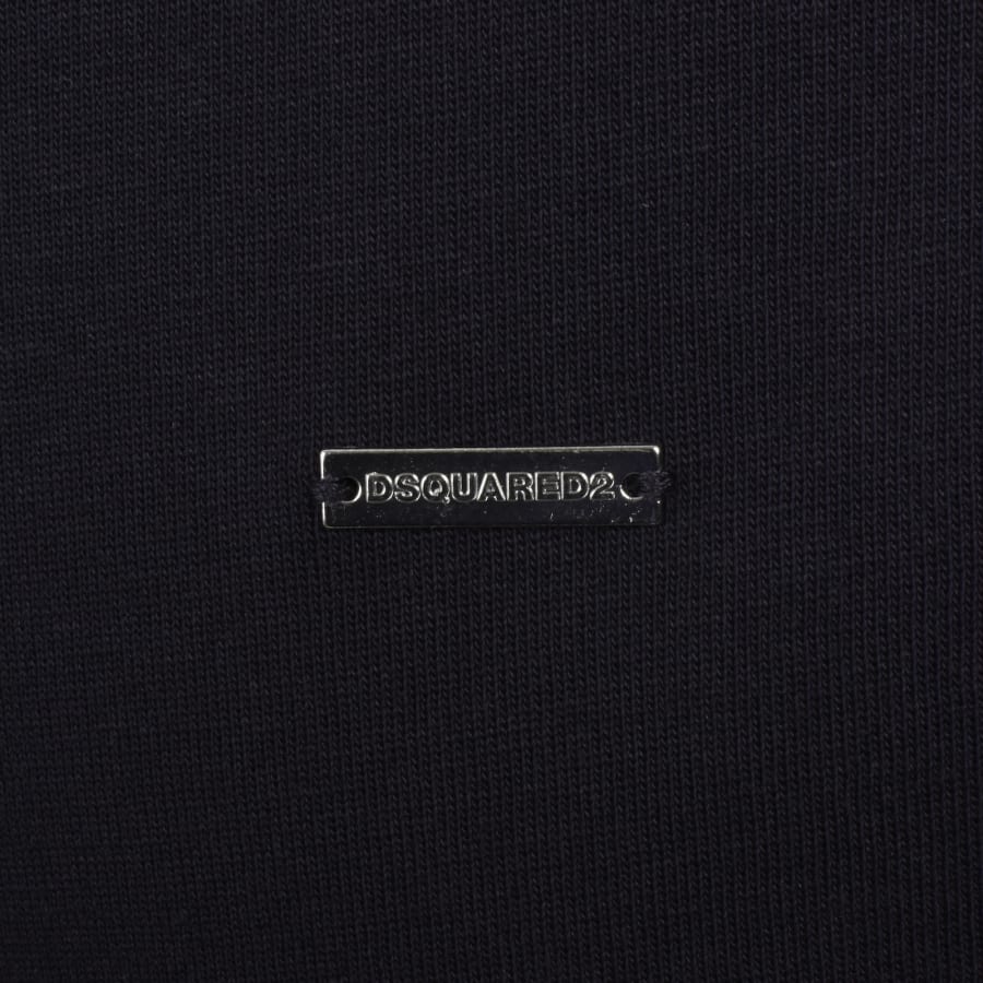 Image number 3 for DSQUARED2 Cool Fit Plaque T Shirt Navy