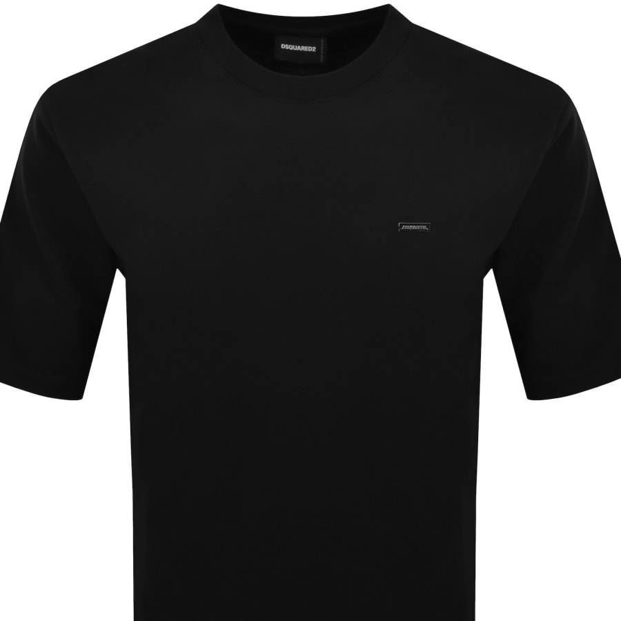Image number 2 for DSQUARED2 Cool Fit Plaque T Shirt Black