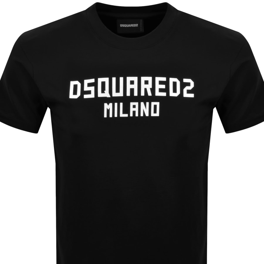 Image number 2 for DSQUARED2 Logo Cool Fit T Shirt Black