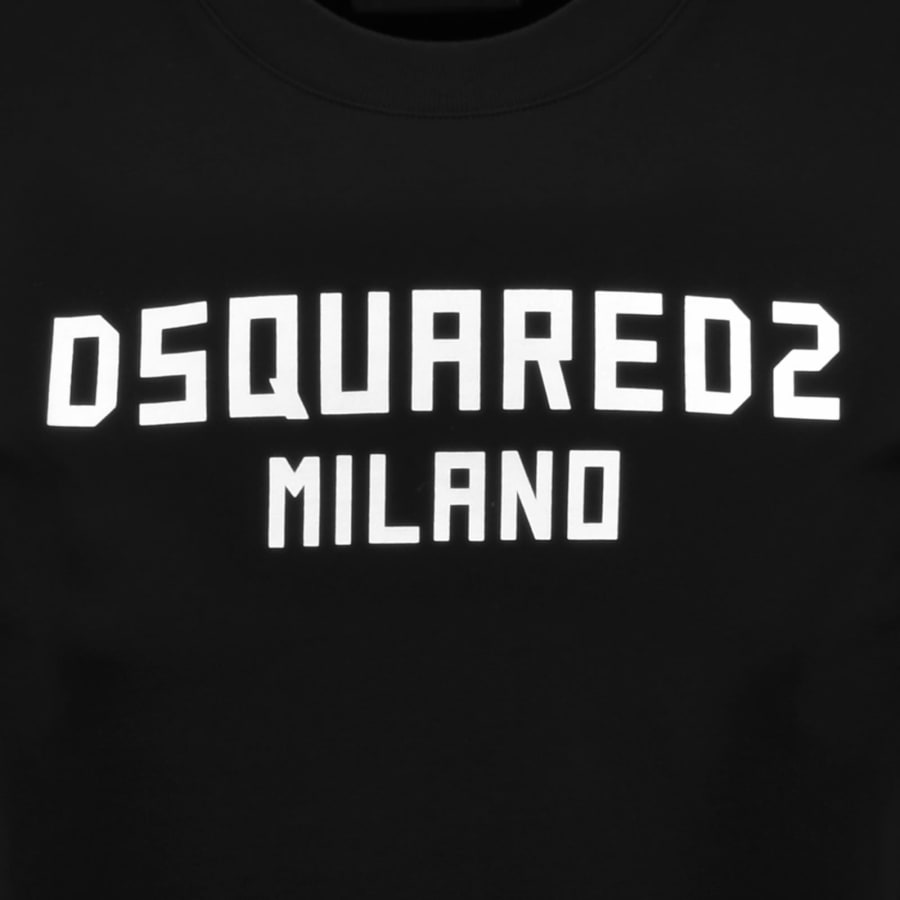 Image number 3 for DSQUARED2 Logo Cool Fit T Shirt Black