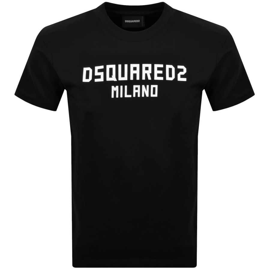 Image number 1 for DSQUARED2 Logo Cool Fit T Shirt Black
