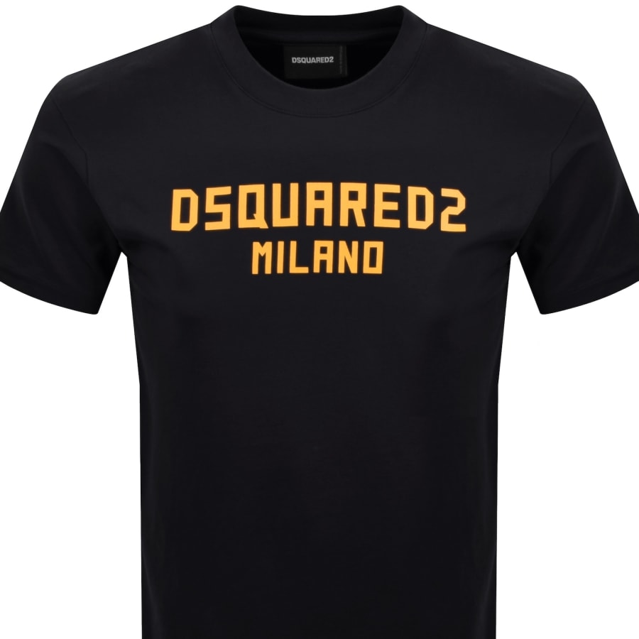 Image number 2 for DSQUARED2 Logo Cool Fit T Shirt Navy