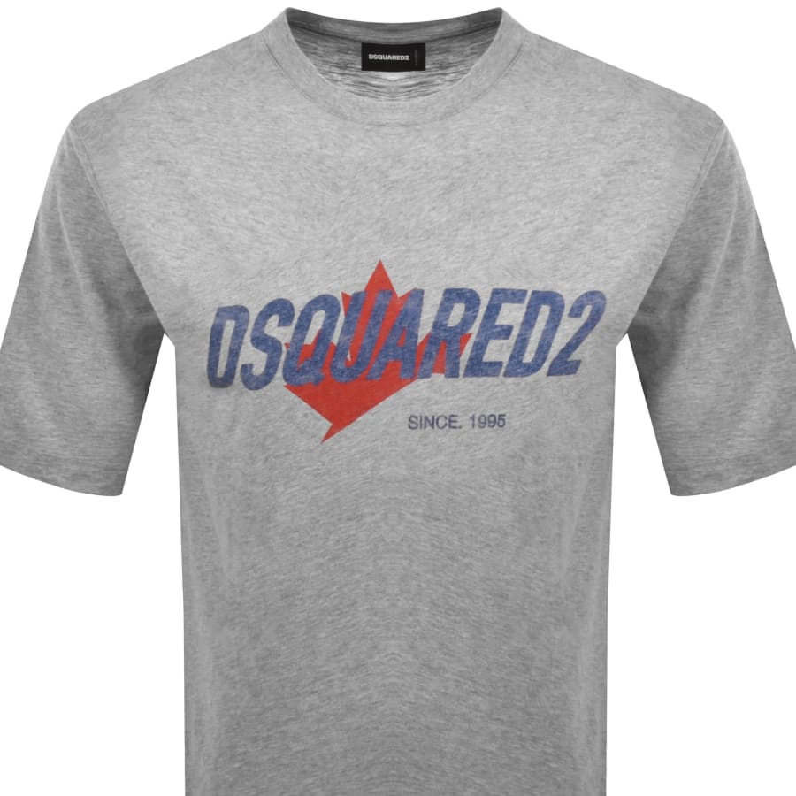 Image number 2 for DSQUARED2 Loose Fit T Shirt Grey
