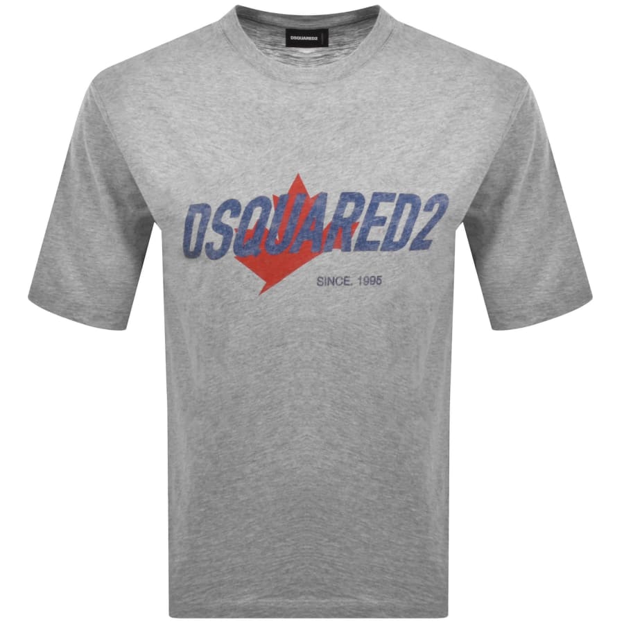 Image number 1 for DSQUARED2 Loose Fit T Shirt Grey