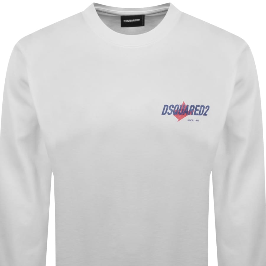 Image number 2 for DSQUARED2 Loose Fit T Shirt White