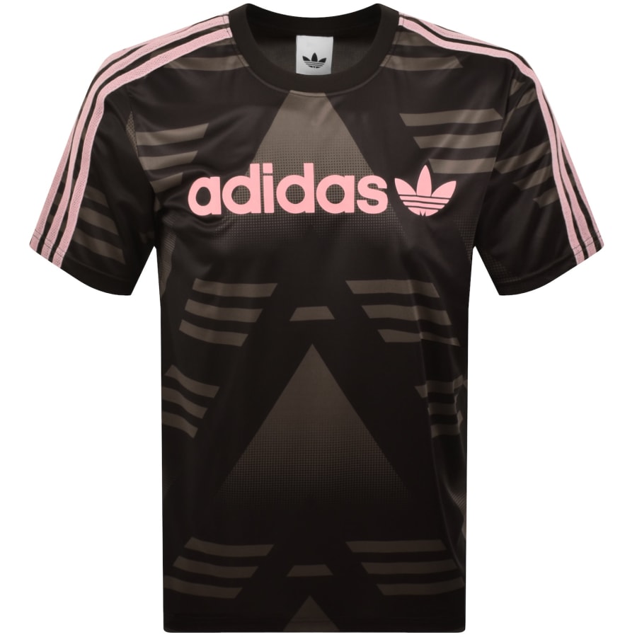Image number 2 for adidas Originals JSY T Shirt Brown