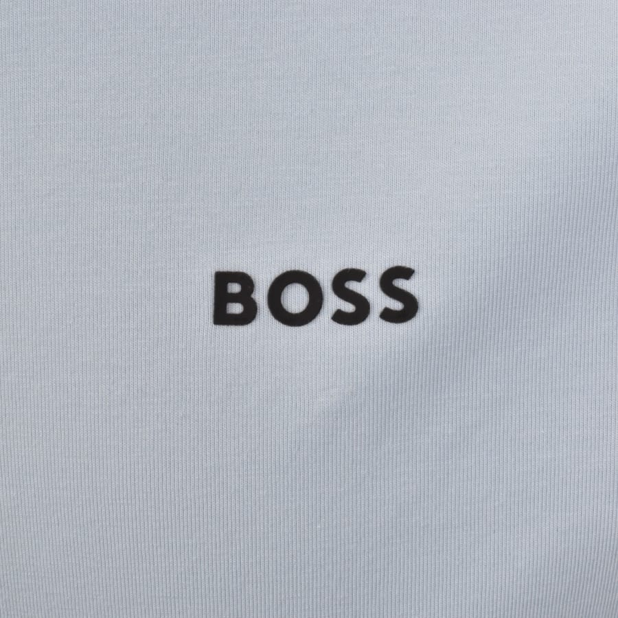 Image number 3 for BOSS Tee T Shirt Open Blue