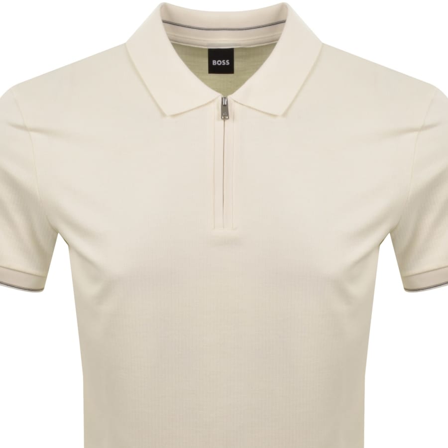 Image number 2 for BOSS C Pei 90 Polo Off White