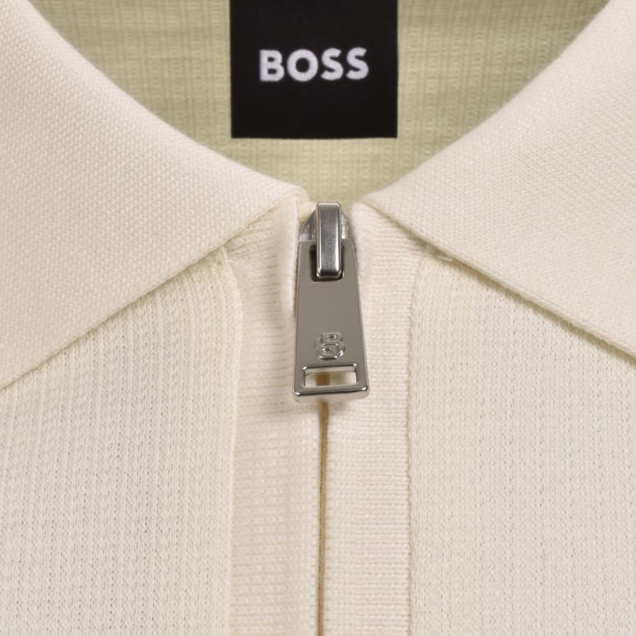 Image number 4 for BOSS C Pei 90 Polo Off White