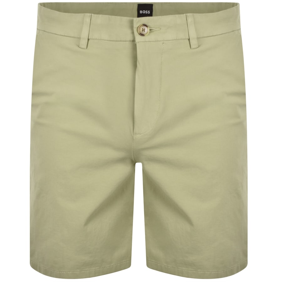 Image number 1 for BOSS Kane Chino Shorts Green