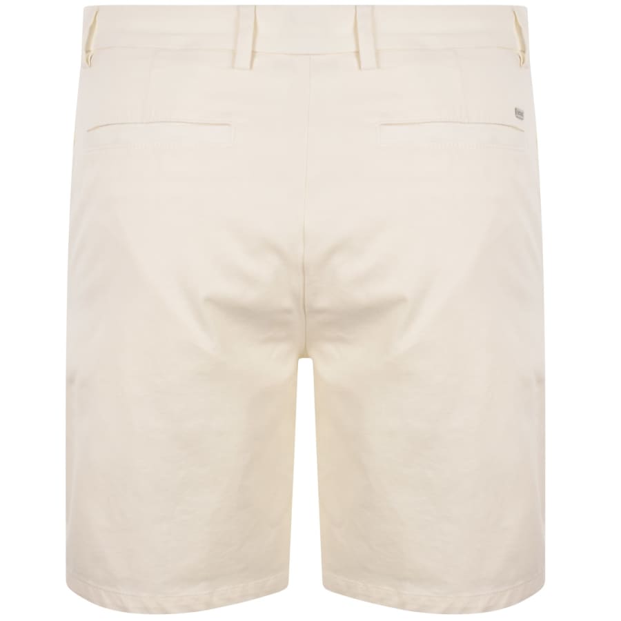 Image number 2 for BOSS Kane Chino Shorts Off White
