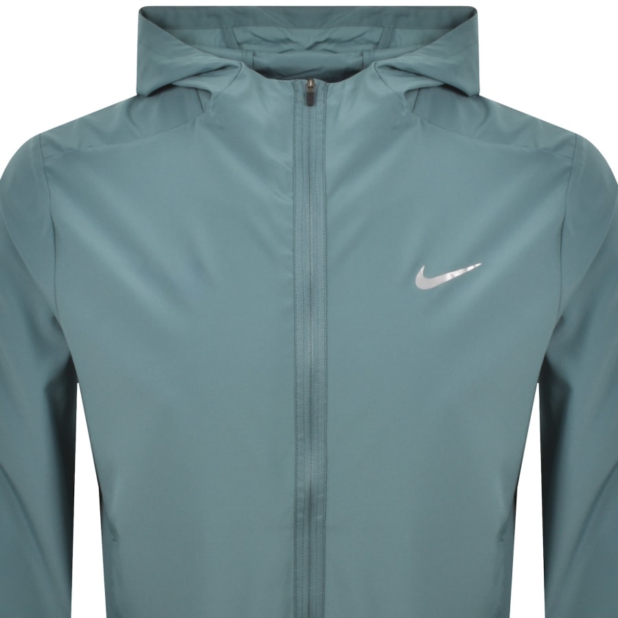 Image number 2 for Nike Training Hooded Fitness Jacket Blue