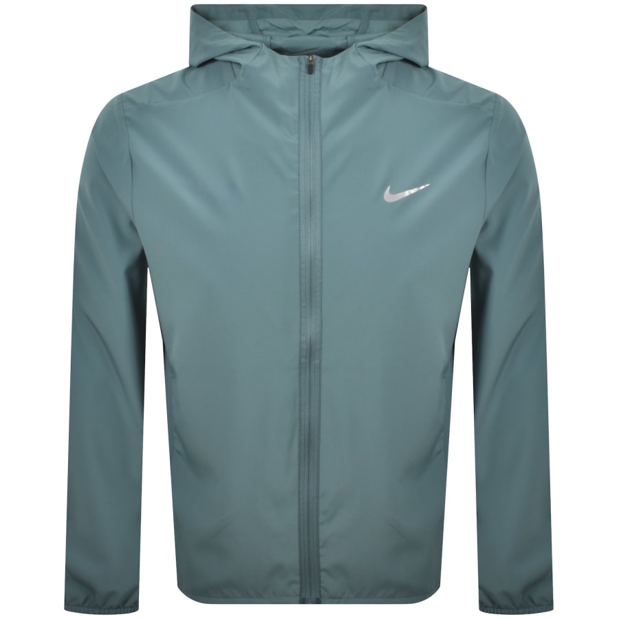 Image number 1 for Nike Training Hooded Fitness Jacket Blue