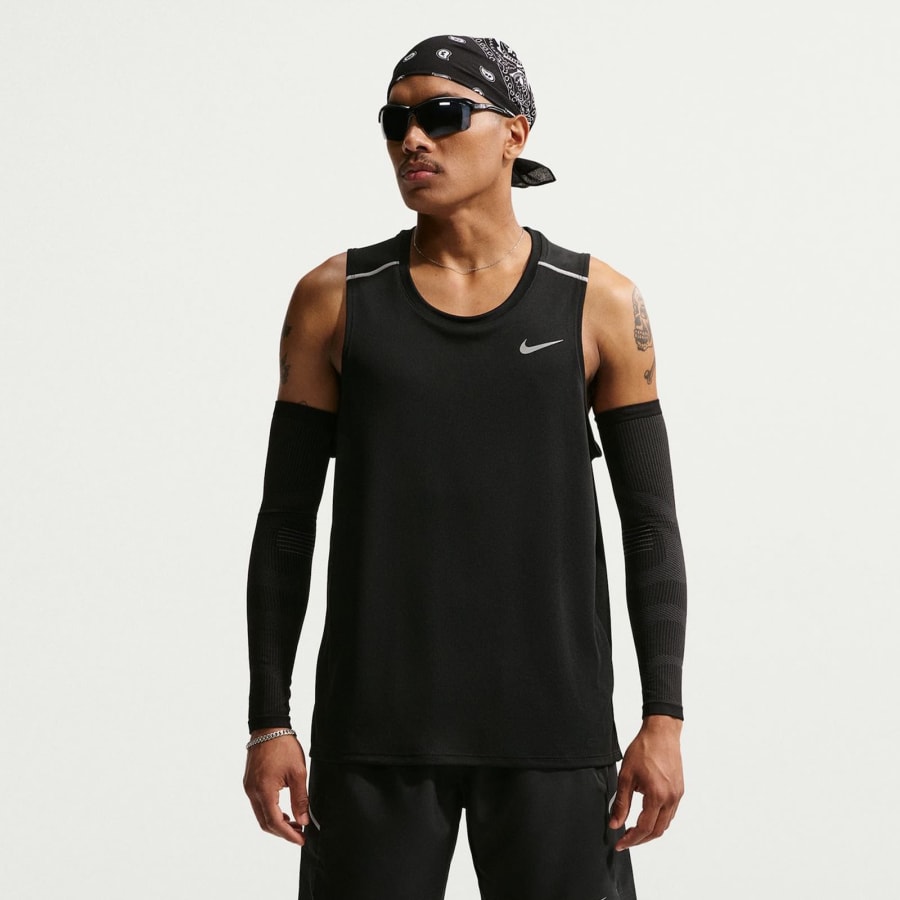 Image number 4 for Nike Running Vest Black