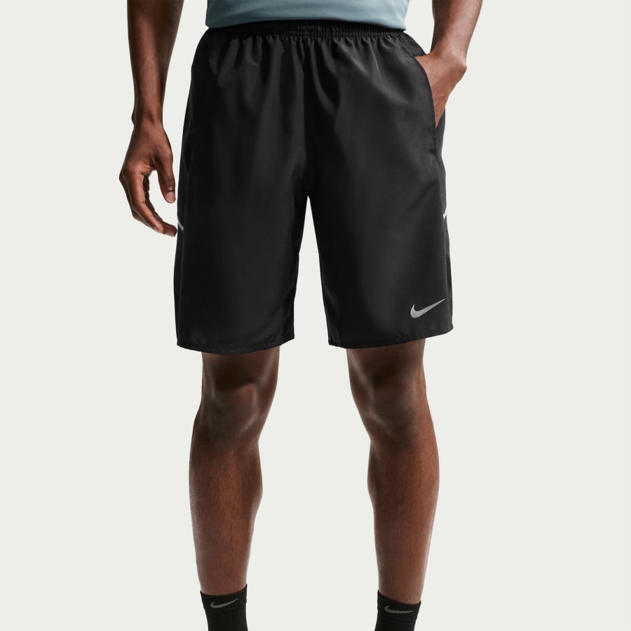 Image number 5 for Nike Miler Dri-Fit 9 Inch Running Shorts Black