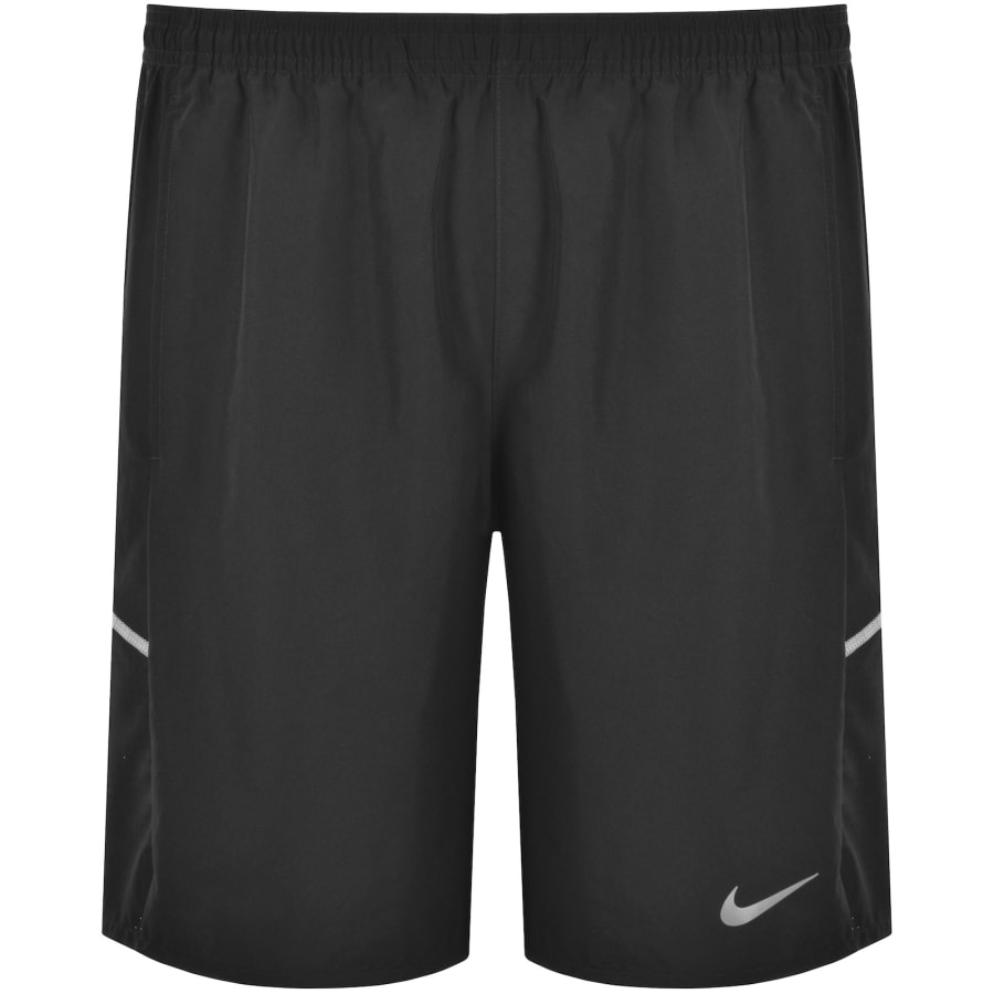 Image number 1 for Nike Miler Dri-Fit 9 Inch Running Shorts Black