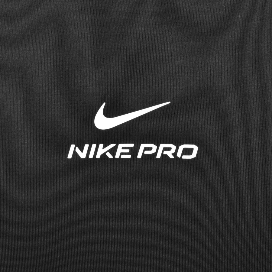 Image number 3 for Nike Pro Dri Fit Logo Vest Black