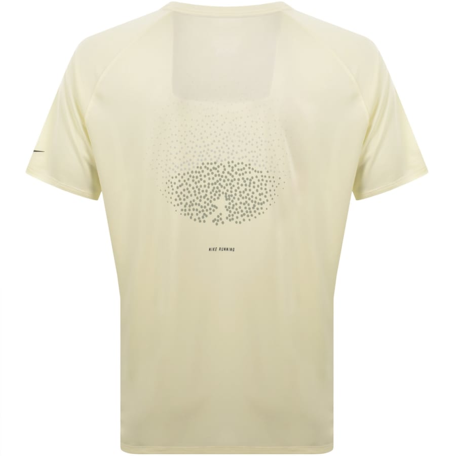 Image number 4 for Nike Training Logo T Shirt Yellow