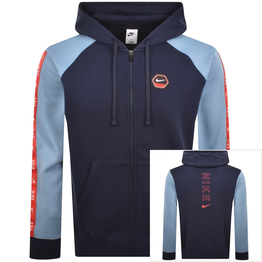 Image number 1 for Nike Full Zip Hoodie Obsidian Navy