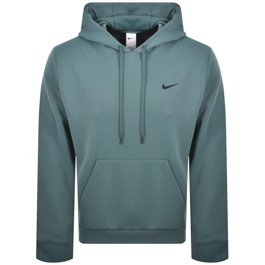 Image number 1 for Nike Training Dri Fit Pullover Hoodie Blue