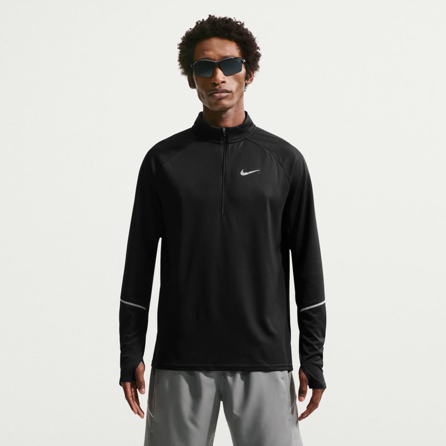 Image number 5 for Nike Running Track Top Black