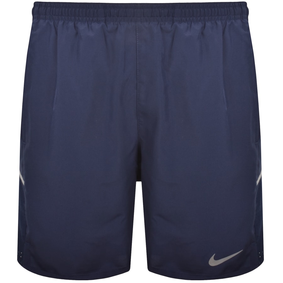 Image number 1 for Nike Training Miler Dri-Fit 2in1 Shorts Navy