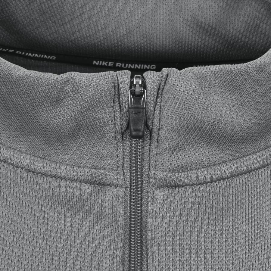 Image number 4 for Nike Running Track Top Grey