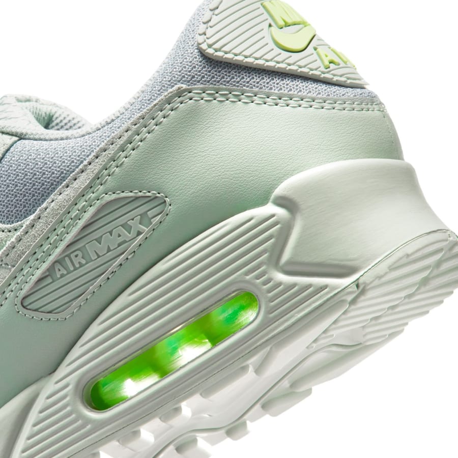 Image number 5 for Nike Air Max 90 Trainers Grey