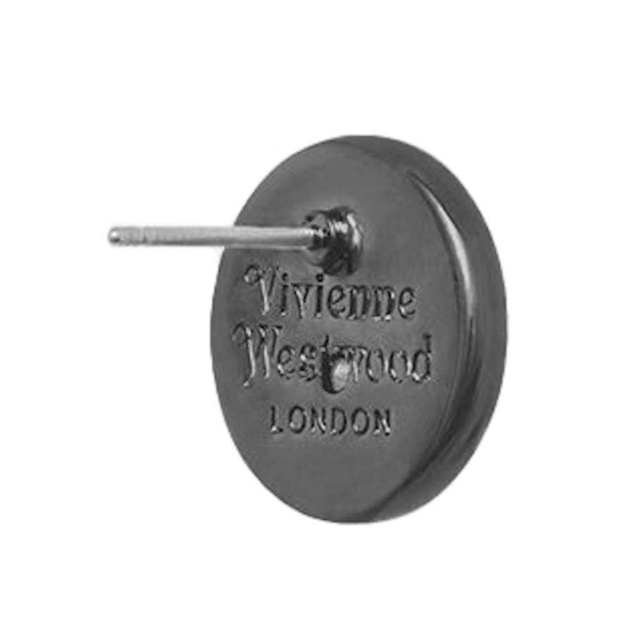 Image number 2 for Vivienne Westwood Lewis Single Stud Earring Silver