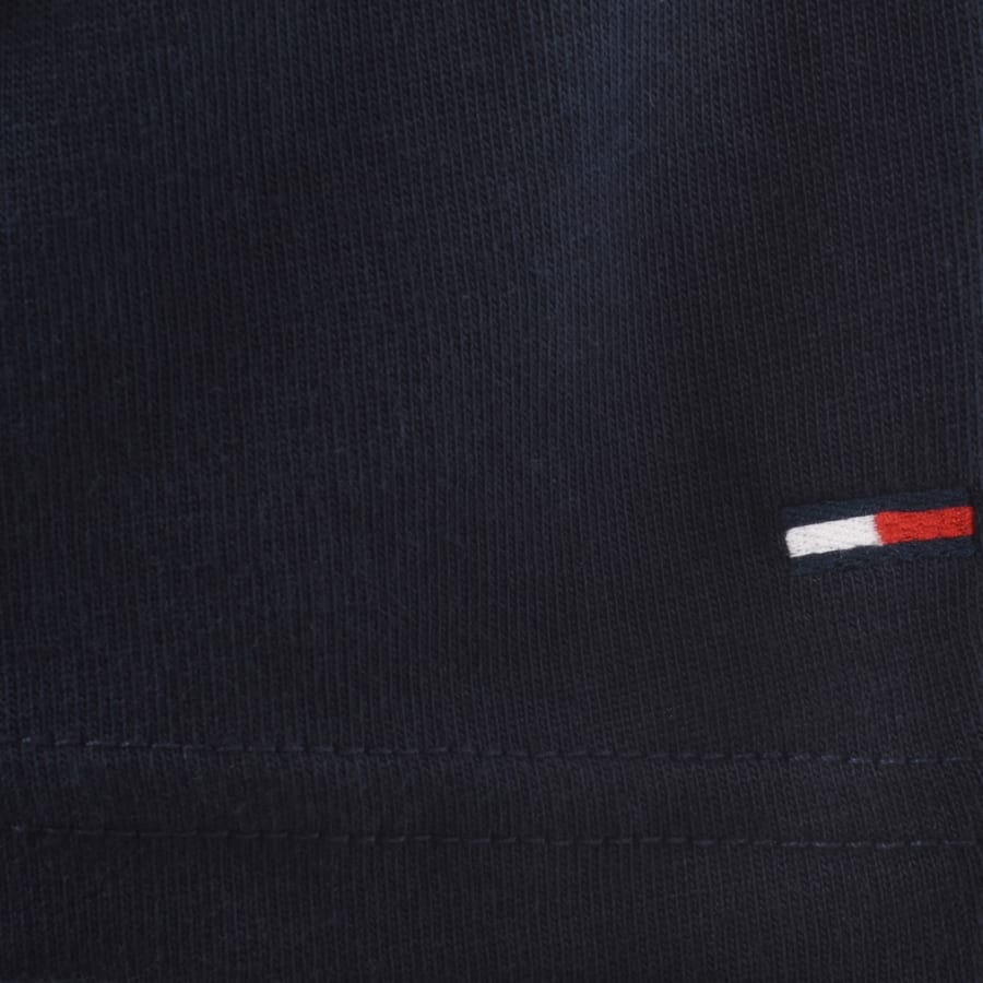 Image number 4 for Tommy Jeans Vintage Back Graphic T Shirt Navy