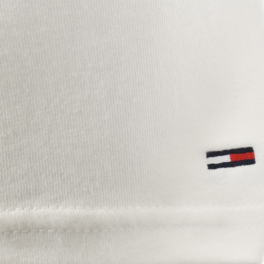 Image number 4 for Tommy Jeans Vintage Back Graphic T Shirt White