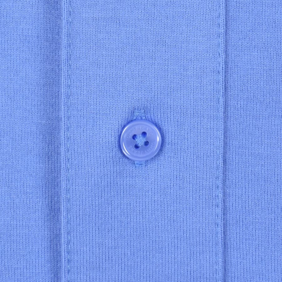 Image number 4 for Tommy Jeans Tipped Polo T Shirt Blue
