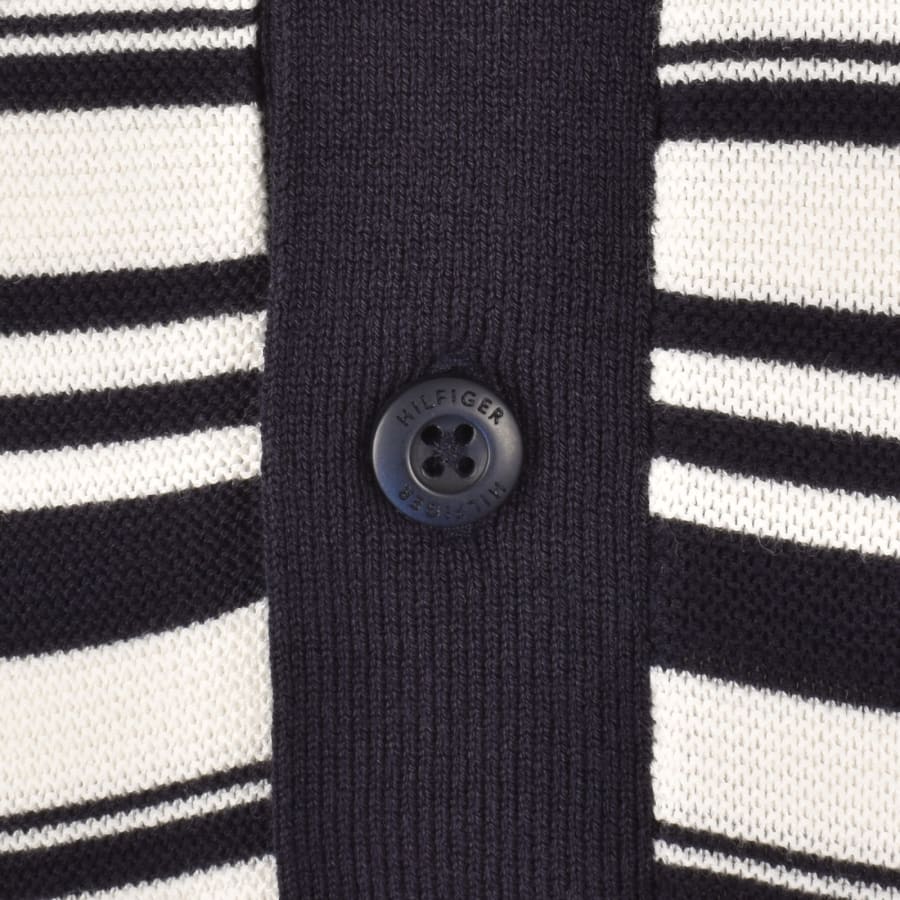 Image number 4 for Tommy Hilfiger Knit Polo Navy