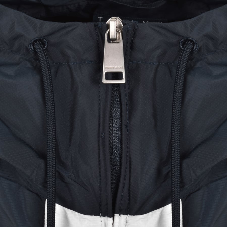 Image number 5 for Tommy Jeans Chicago Windbreaker Jacket Navy