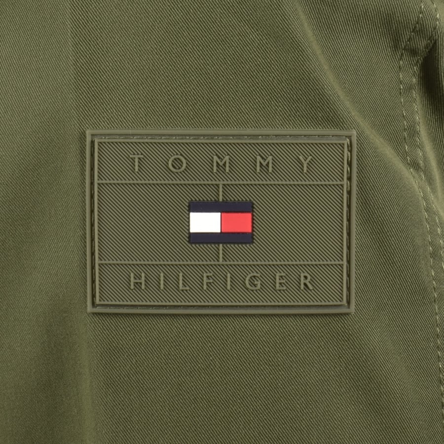 Image number 5 for Tommy Hilfiger Nylon Overshirt Green